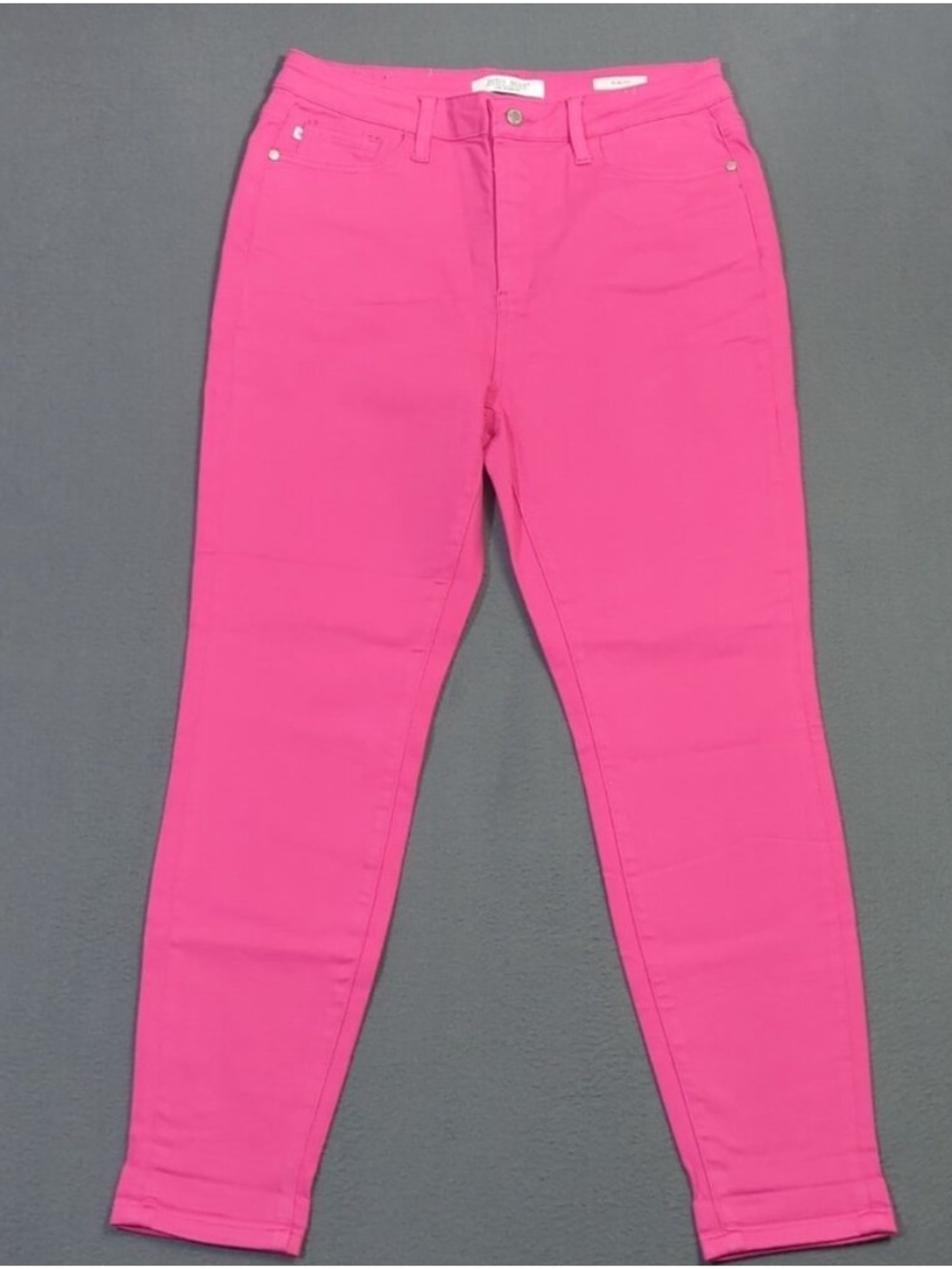 Judy Blue Jeans Women's 31 Hot Pink Slim Fit High Waist Denim